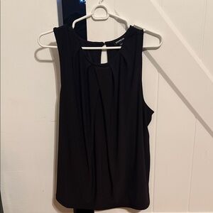 Express Elegant Black Sleeveless Blouse